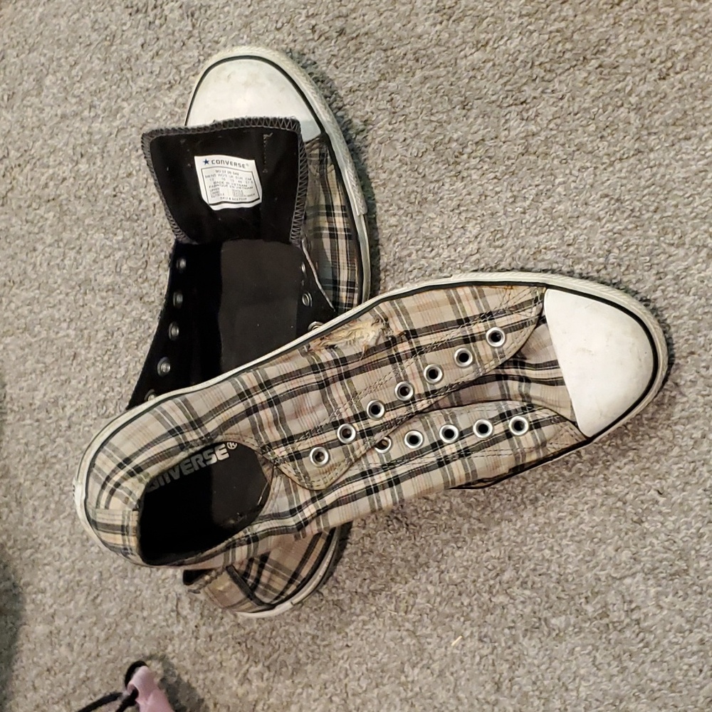 Converse Plaid Low-rise